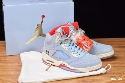 CI1899-400 "ICE AIR JORDAN ROOM RETRO BLUE" 5 TROPHY X 0726